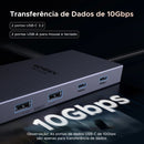 Hub USB - C 10 em 1 Premium 4K UltraSpeed – Conecte Tudo com Um Só Cabo - LCM STORELCM STORE14:86510-in-1 2HDMI;200007763:20133610010 - in - 1 2HDMIHub USB - C 10 em 1 Premium 4K UltraSpeed – Conecte Tudo com Um Só CaboBrasil