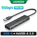 UGREEN USB 3.0 Hub 4 Ports USB HUB Slim for Mouse, Keyboard Compatible with MacBook Pro Air Laptop Desktop PC Xbox PS5 Splitter - LCM STORELCM STORE14:2915cm;200007763:10001504215cmUGREEN USB 3.0 Hub 4 Ports USB HUB Slim for Mouse, Keyboard Compatible with MacBook Pro Air Laptop Desktop PC Xbox PS5 Splitteruzbekistan